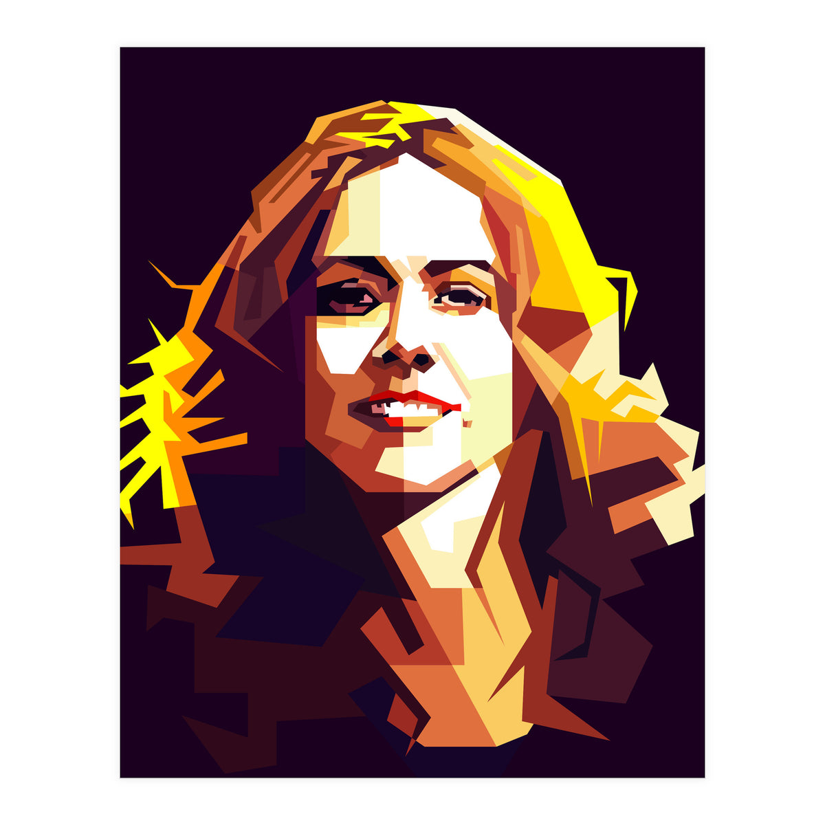 Sheryl Crow American Country Pop Singer Trending Now (Print Only)