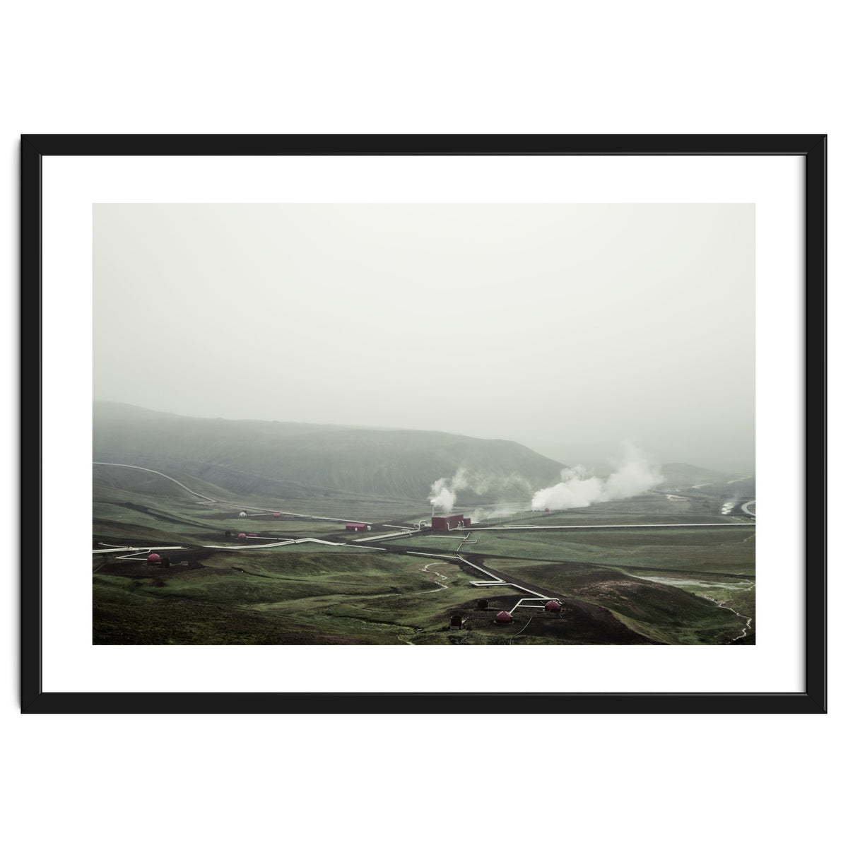 Geothermal Pipe Line - Iceland