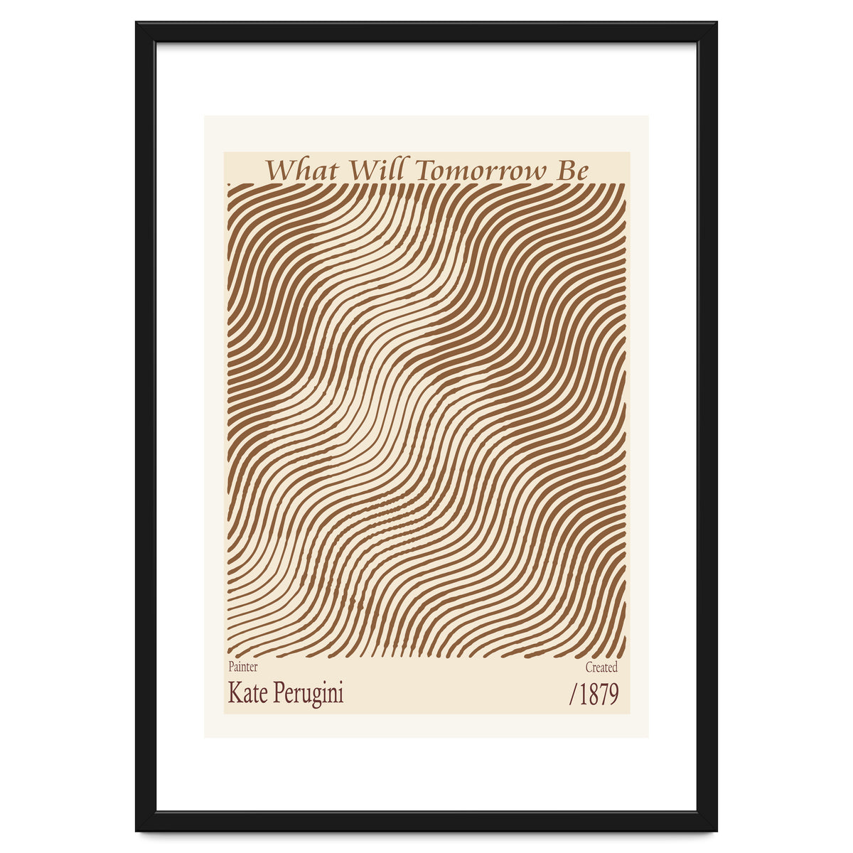 What Will Tomorrow Be – Kate Perugini (1879)