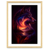 The Nebula Guardian Wolf of the Mountains thumbnail