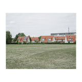 Red roof houses in the green field (Print Only) thumbnail