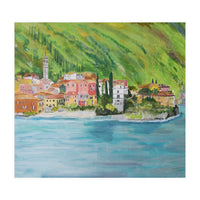 View Across The Lake To Varenna  (Print Only)