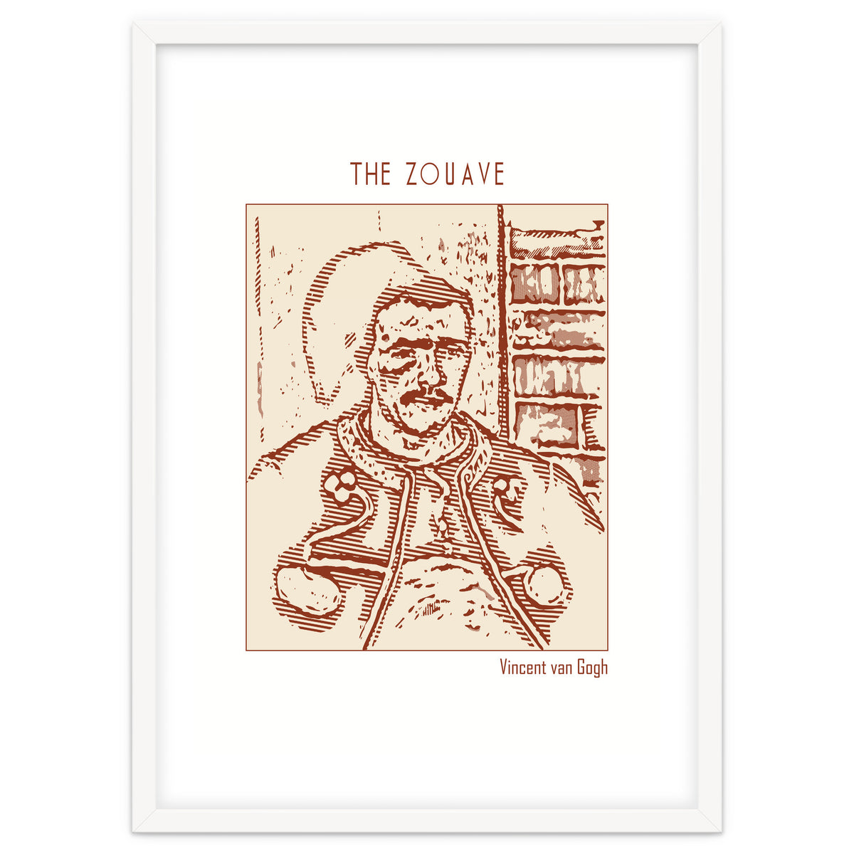 The Zouave – Vincent Van Gogh