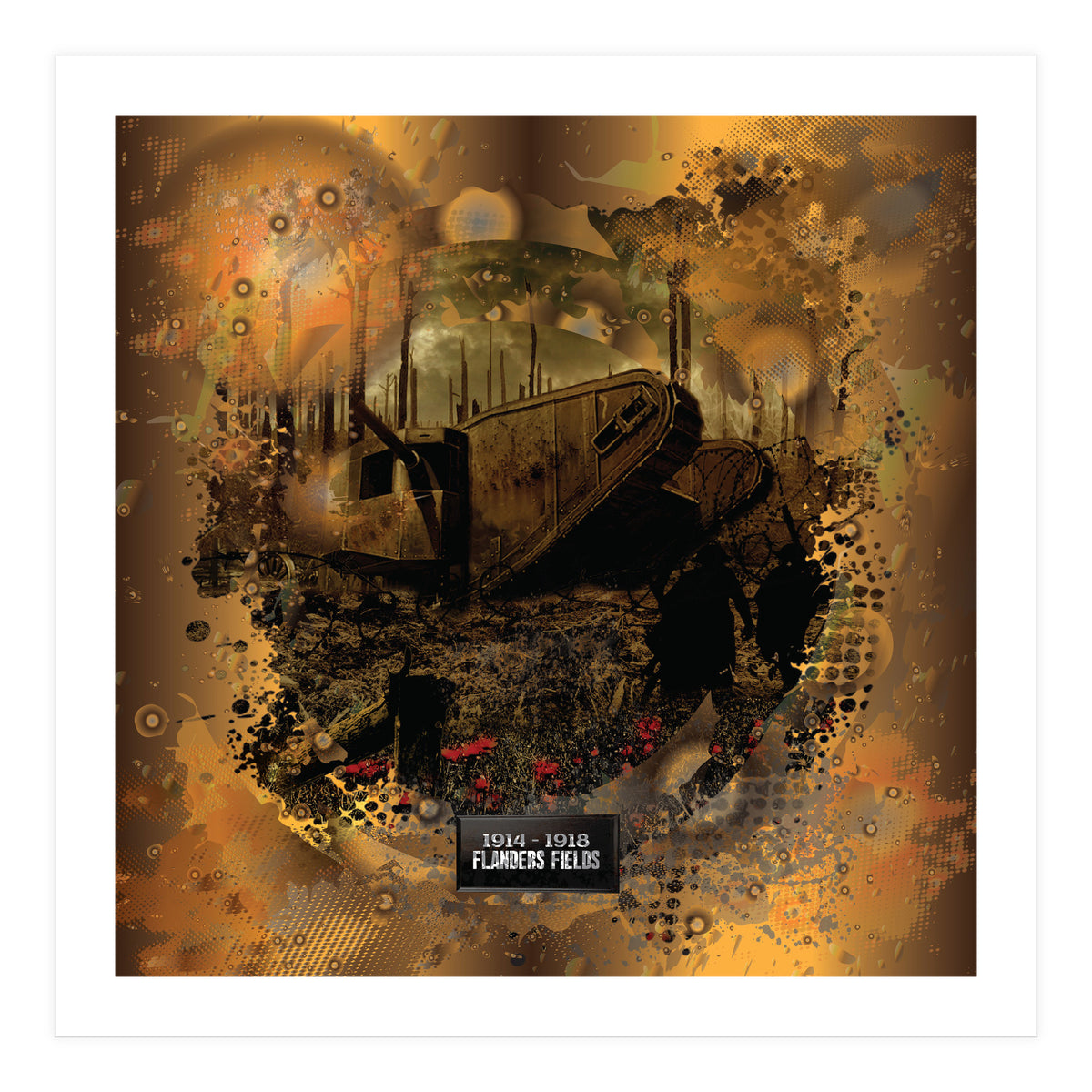 In Flanders Field WW1 (Print Only)