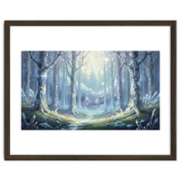 Crystal Forest: Ethereal Fantasy Landscape