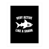 Very active like a shark  (Print Only) thumbnail