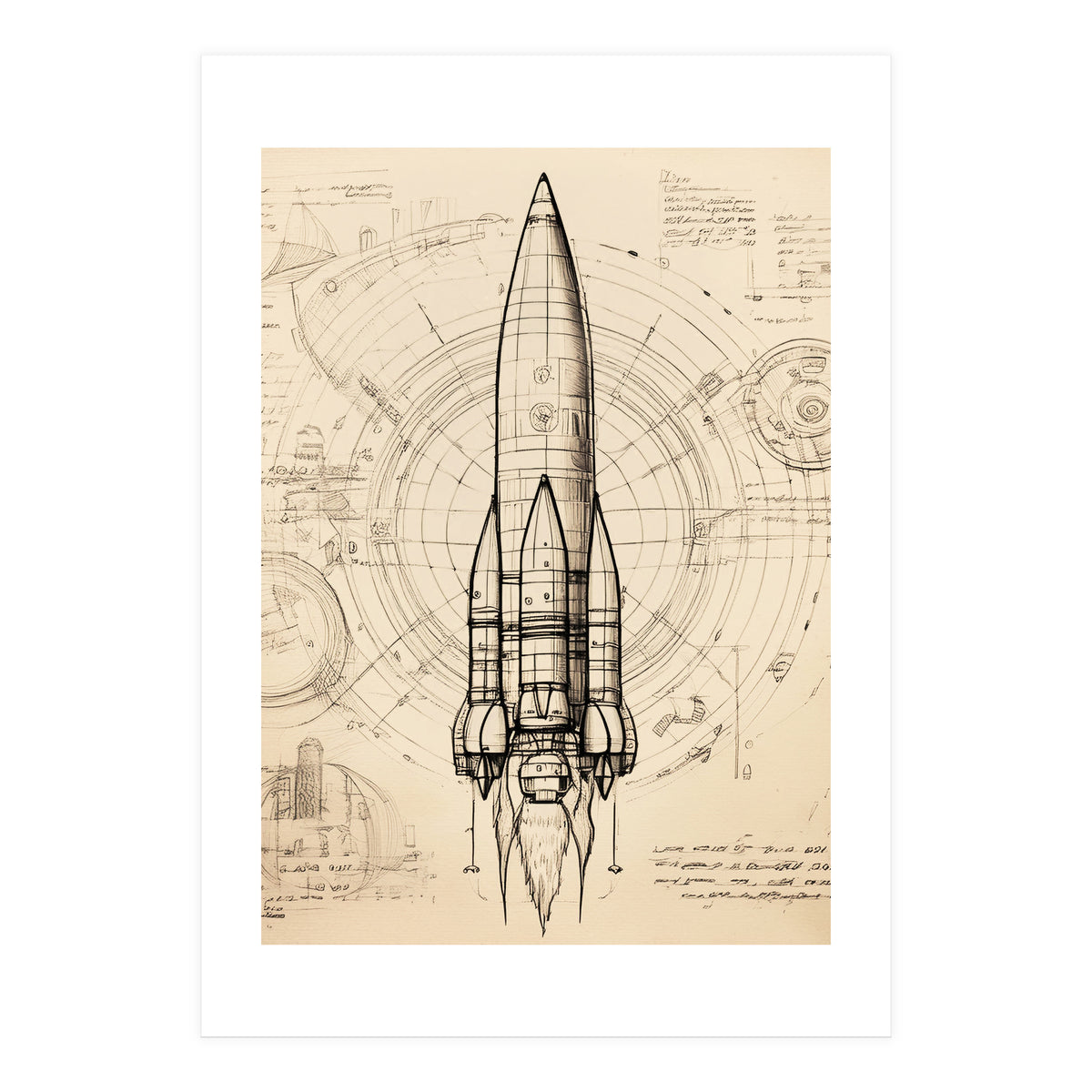 Back To The Moon 018 (Print Only)