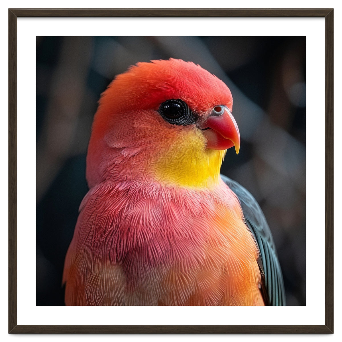 Vibrant Tropical Bird