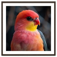 Vibrant Tropical Bird