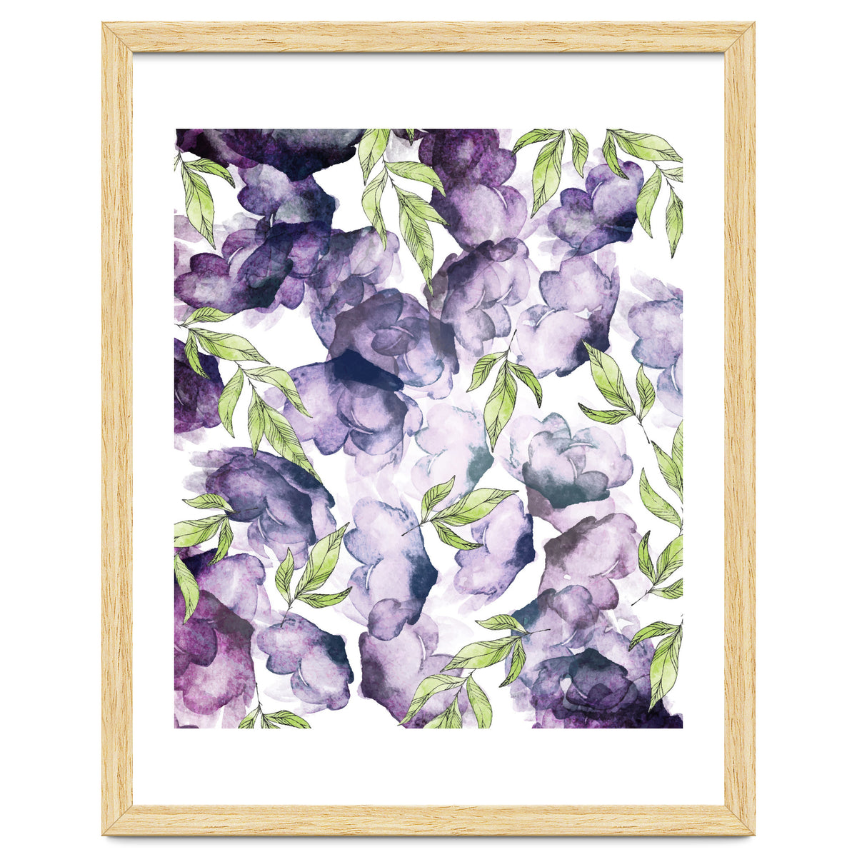 Watercolor + Ink Florals
