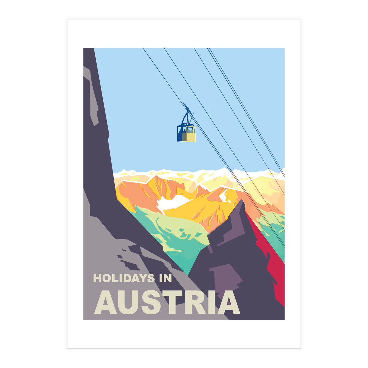 Holidays In Austria (Print Only)