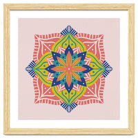 Colorful abstract mandala