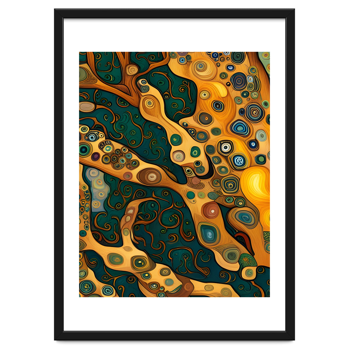 Artificial Masterworks - Klimt van Gogh