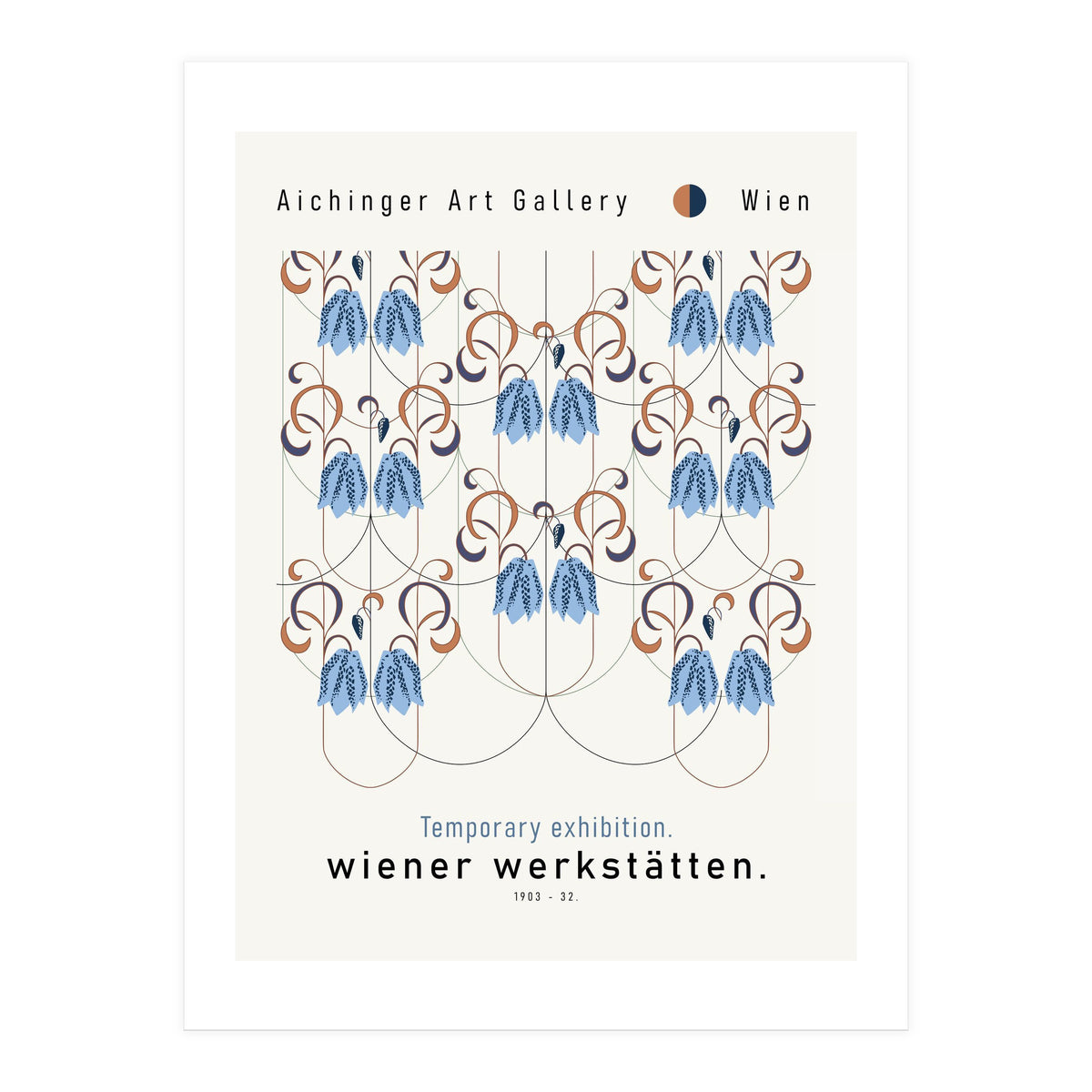 Wiener Werkstätten Exhibition Poster (Print Only)