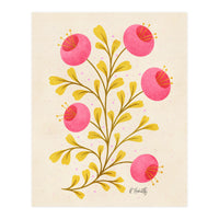 Vintage Pink Floral (Print Only)