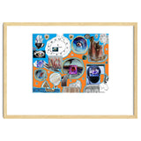 Abstract Collage 3 D Material Design Original thumbnail