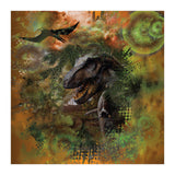 Dinosaur Jurassic T-Rex Collage (Print Only) thumbnail