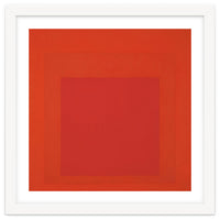 JOSEF ALBERS - HOMAGE TO THE SQUARE RED