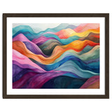 Colorful Abstract Wavy Landscape thumbnail