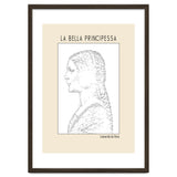 La Bella Principessa – Leonardo Da Vinci Ascii Art thumbnail