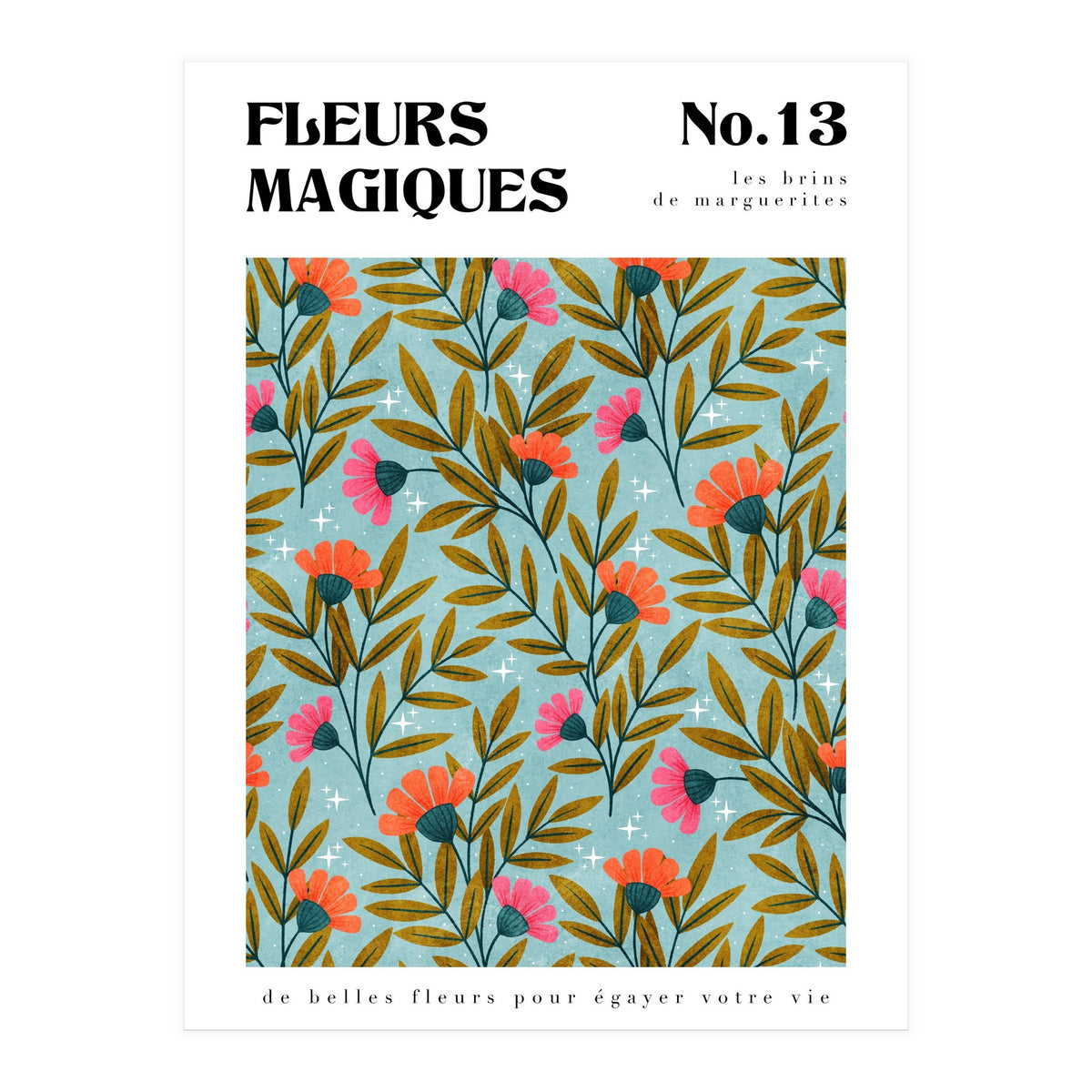 Magical Flowers No.13 Daisy Sprigs (Print Only)