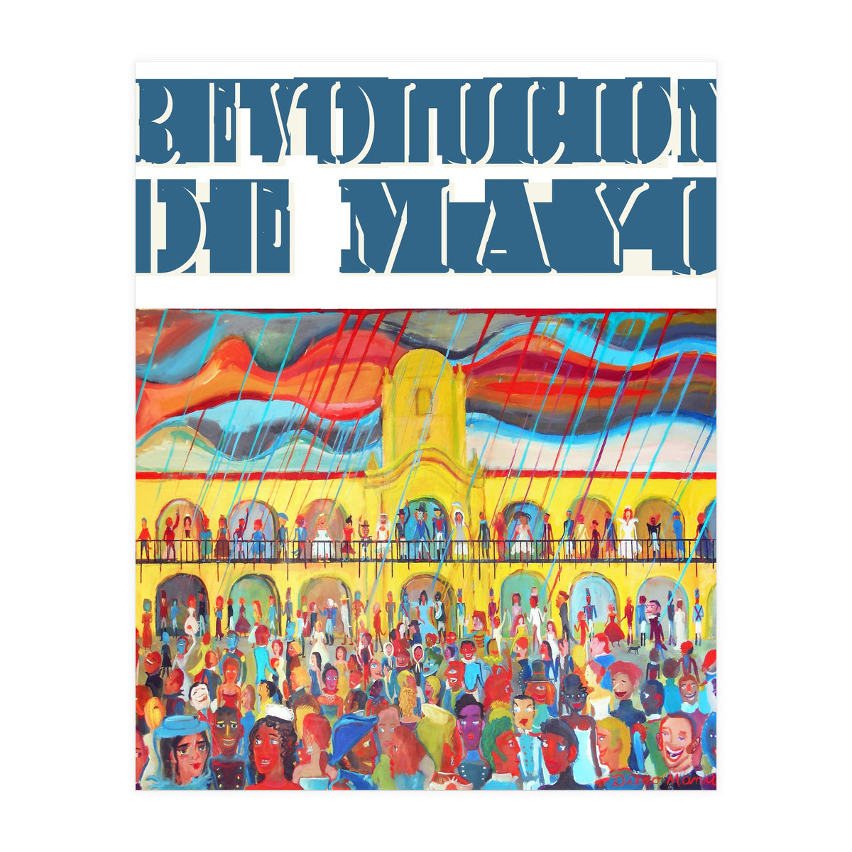 Revolucion De Mayo 8 (Print Only)