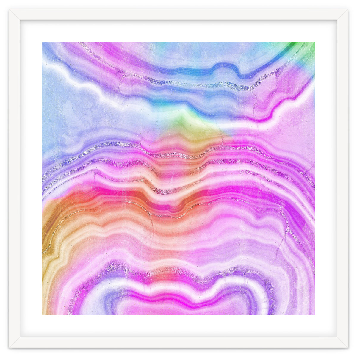 Neon Agate Texture 03