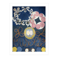 Hilma af Klint - The Ten Largest No 1 Childhood - Abstract Spiritual Art (Print Only)