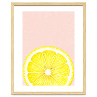 Lemon Slice, Fresh Citrus Kitchen Summer Art