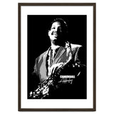 Cannonball Adderley American Jazz Saxophonist in Grayscale thumbnail