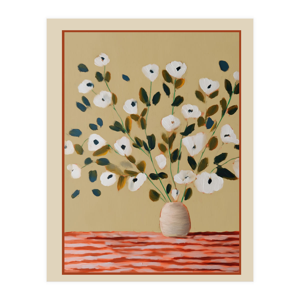 White Flowers (Print Only)