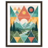 Geometric Convergence: A Mosaic of the Alpine Wilderness thumbnail