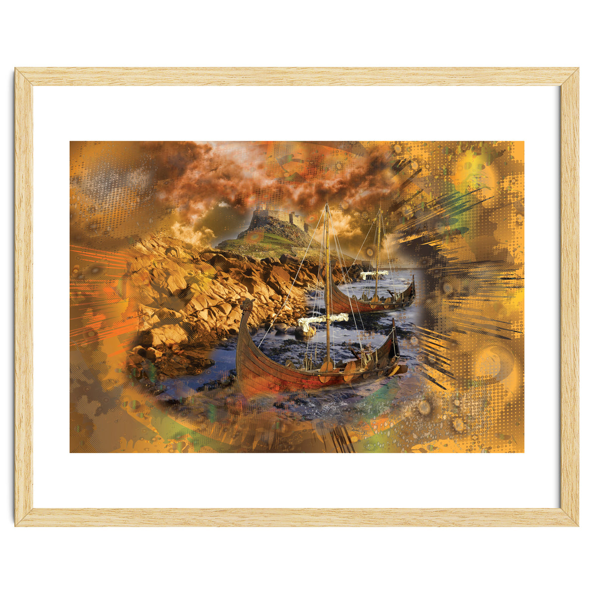 Lindesfarne Viking Raid 793 AD