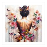 Butterfly Garden Back Portrait (Print Only) thumbnail