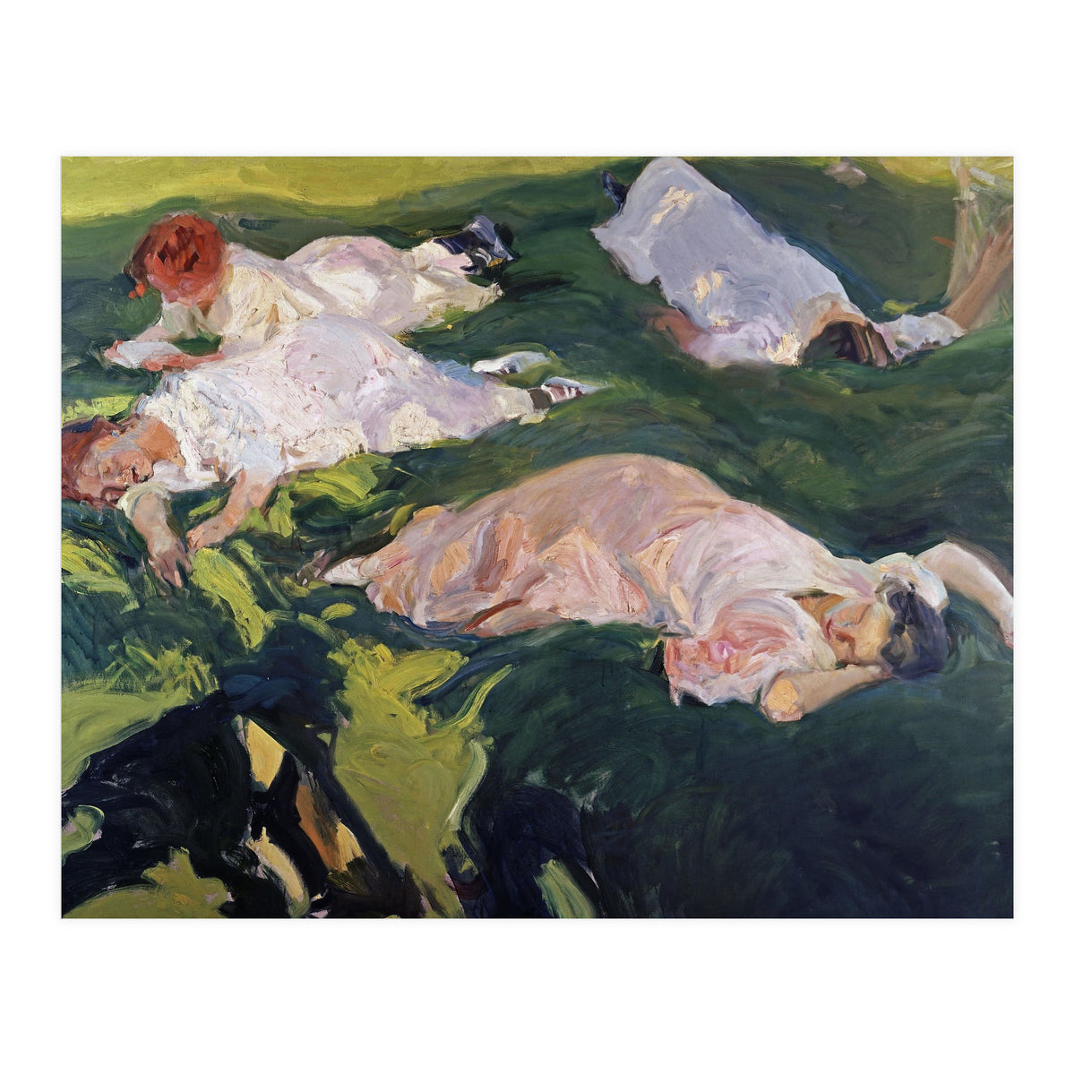 The Siesta - 1912 - 200x201 cm - oil on canvas. (Print Only)