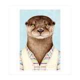 Otter Portrait in Jacket (Print Only) thumbnail