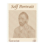 Self Portrait Vincent Van Gogh (1889) (Print Only) thumbnail