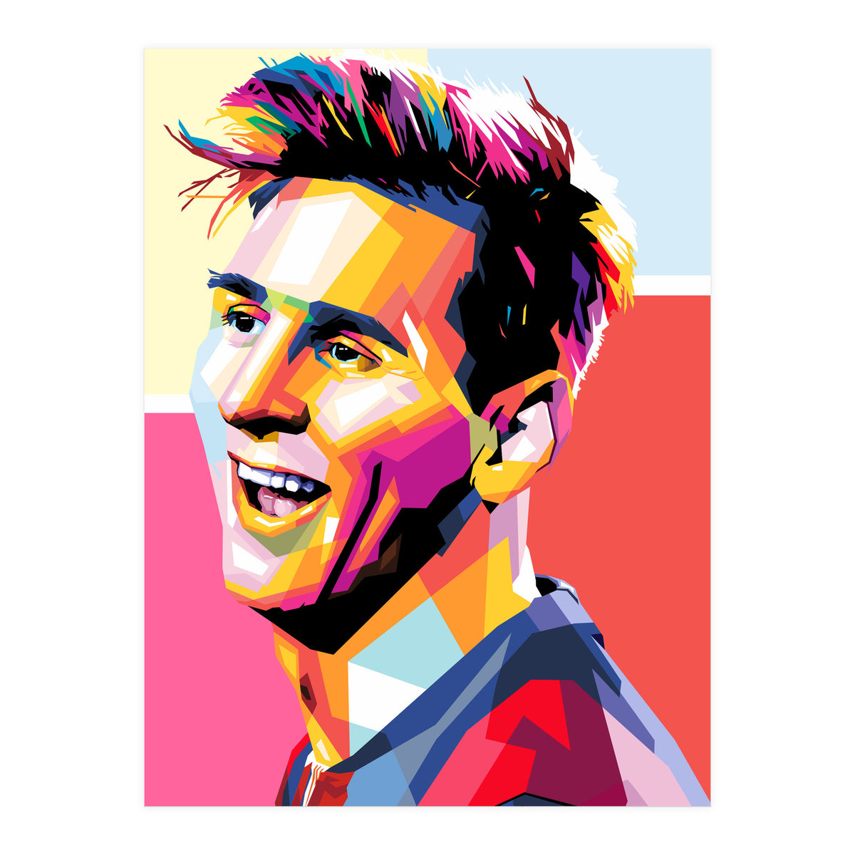 Lionel Leo Messi (Print Only)