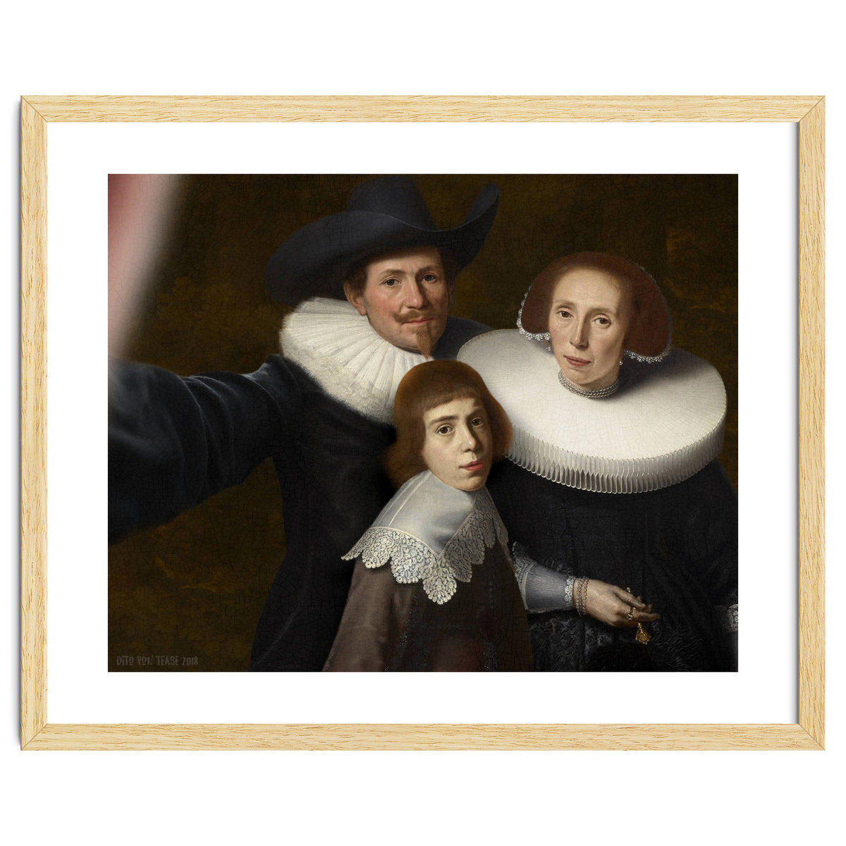 Dirck van Santvoort - Selfie