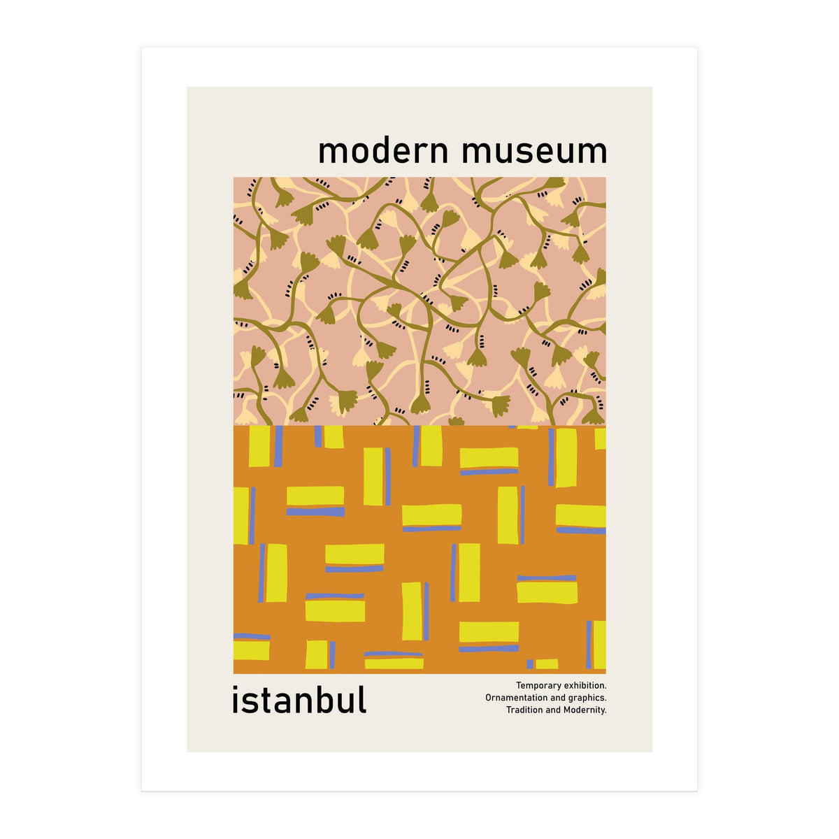 modern museum istanbul (Print Only)