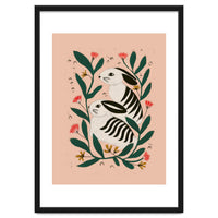 Hares Among Flowers