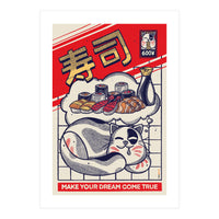 Dreaming About Sushi (Print Only)