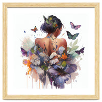 Butterfly Botanical Back