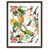Hummingbirds in tropical Jungle thumbnail