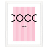 Paris Fashion Quote Art, Coco Chanel, Chic Decor thumbnail