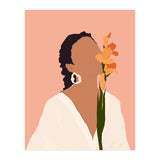 Fervor, Depth Of Feeling, Love Affection Lust Crush, Bohemian Woman Longing Pastel (Print Only) thumbnail
