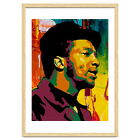Fred Hampton Colorful Abstract Art