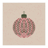 Christmas globe with branches (Print Only)