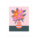 Colorful Flowers In a Vase (Print Only) thumbnail