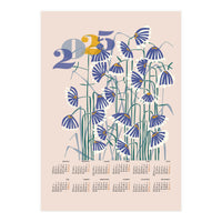 calendar 2025 pastel flowers  (Print Only)